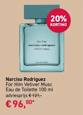 Mooi parfumerie Narciso Rodriguez aanbieding