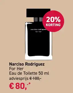 Mooi parfumerie Narciso Rodriguez aanbieding