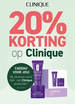 Mooi parfumerie Op Clinique aanbieding