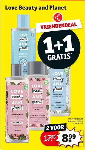 Kruidvat Love Beauty and Planet aanbieding