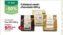 Aveve Callebaut smelt chocolade aanbieding