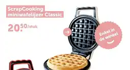 Aveve ScrapCooking miniwafelijzer Classic aanbieding