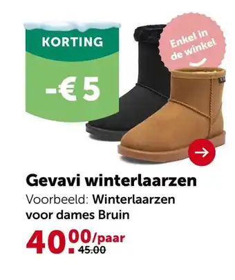Aveve Gevavi winterlaarzen aanbieding