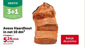 Aveve Aveve Haardhout in net 10 dm³ aanbieding