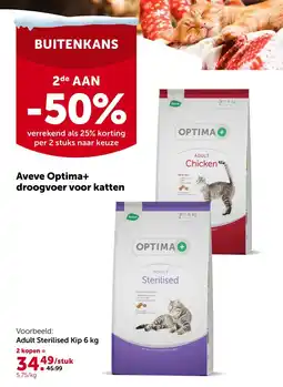 Aveve Aveve Optima+ droogvoer voor katten aanbieding
