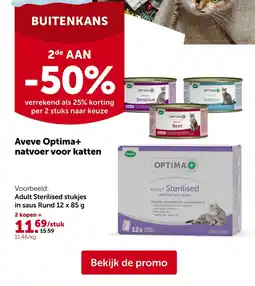 Aveve Aveve natvoer voor katten aanbieding
