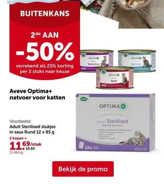 Aveve Aveve natvoer voor katten aanbieding