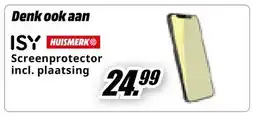 MediaMarkt Isy huismerk Screenprotector aanbieding
