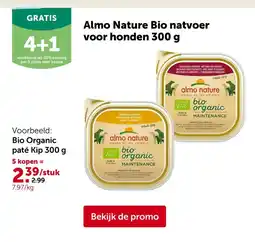 Aveve Almo Nature Bio natvoer voor honden aanbieding