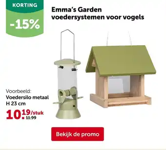 Aveve Emma's Garden voedersystemen voor vogels aanbieding