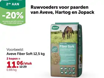 Aveve Ruwvoeders voor paarden van Aveve, Hartog en Jopack aanbieding