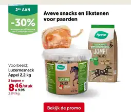 Aveve Aveve snacks en likstenen voor paarden aanbieding