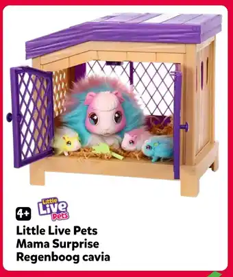 Intertoys Little Live Pets Mama Surprise Regenboog cavia aanbieding