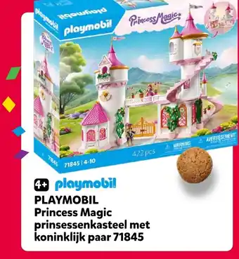 Intertoys PLAYMOBIL Princess Magic prinsessenkasteel met koninklijk paar 71845 aanbieding