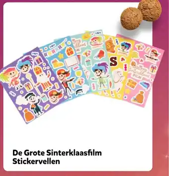 Intertoys De Grote Sinterklaasfilm Stickervellen aanbieding