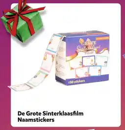 Intertoys De Grote Sinterklaasfilm Naamstickers aanbieding