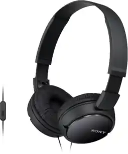 Coolblue Sony MDR-ZX110AP Zwart aanbieding
