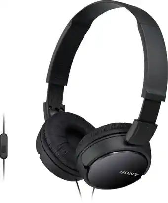 Coolblue Sony MDR-ZX110AP Zwart aanbieding