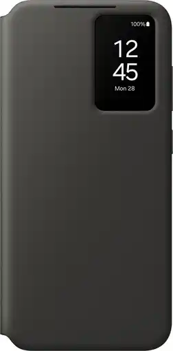 Coolblue Samsung Galaxy S24 FE Clear View Book Case Zwart aanbieding