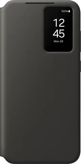 Coolblue Samsung Galaxy S24 FE Clear View Book Case Zwart aanbieding