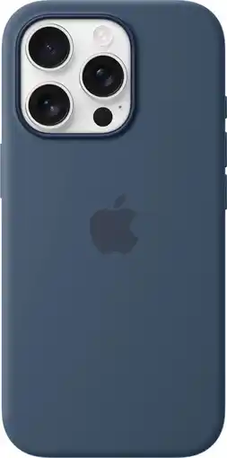 Coolblue Apple iPhone 16 Pro Back Cover met MagSafe Denim aanbieding