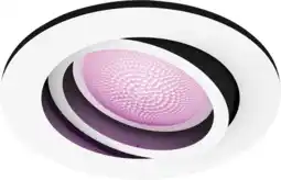 Coolblue Philips Hue Centura inbouwspot White and Color- rond - Wit aanbieding