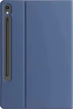 Coolblue BlueBuilt Samsung Galaxy Tab S9/S9 FE/S10 FE/S10 Lite Book Case Blauw aanbieding