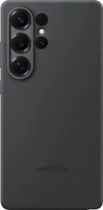 Coolblue Samsung Galaxy S25 Ultra Siliconen Back Cover Zwart aanbieding