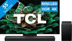 Coolblue TCL 55 QD Mini-led C71K 4K (2025) + TCL Q65H aanbieding