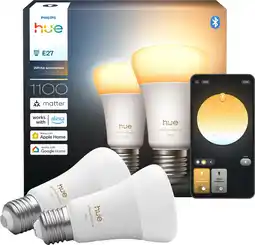 Coolblue Philips Hue A67 White Ambiance E27 1100lm 2-pack aanbieding