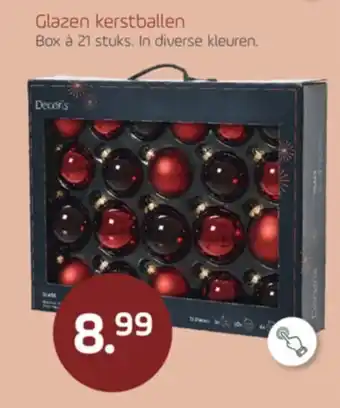 Coppelmans Glazen kerstballen aanbieding