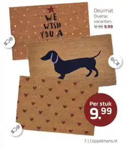 Coppelmans Deurmat aanbieding