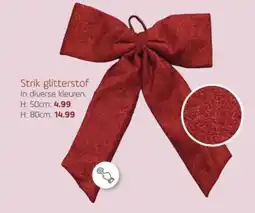 Coppelmans Strik glitterstof aanbieding