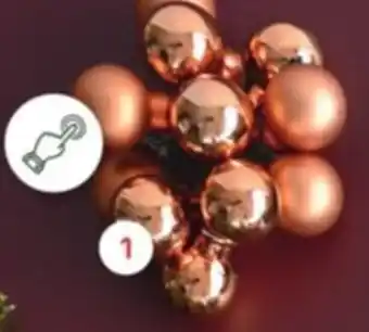 Coppelmans Kerstballen op draad aanbieding