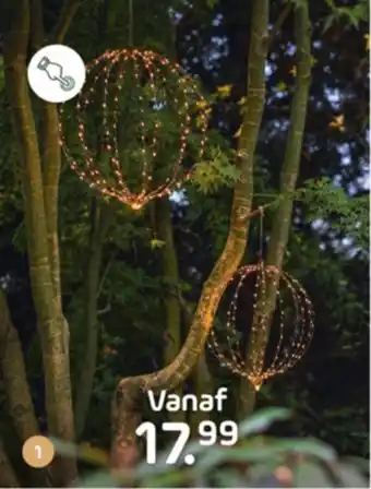 Coppelmans Bal met flash lampjes aanbieding