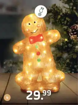 Coppelmans LED acryl gingerbread aanbieding