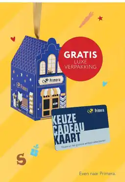 Primera Card aanbieding