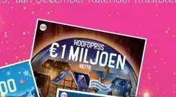 Primera December Kalender Kraslot aanbieding