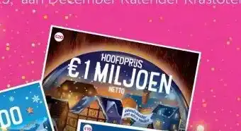 Primera December Kalender Kraslot aanbieding