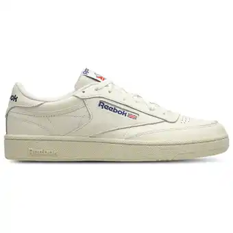 Foot Locker Reebok Club C Sneakers Heren - Wit - Maat 39 - Leer aanbieding