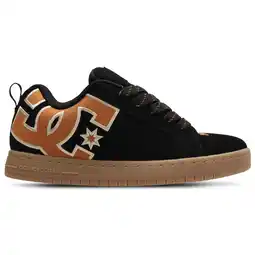 Foot Locker DC Shoes Court Graffik Sneakers Heren - Zwart - Maat 40 - Suède aanbieding