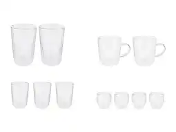 Lidl SILVERCREST Dubbelwandige glazen aanbieding