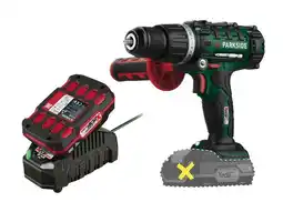 Lidl PARKSIDE Accu-klopboormachine 20 V met accu en lader aanbieding