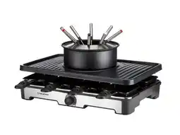 Lidl SILVERCREST Gourmetstel met fonduepan aanbieding