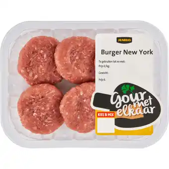 Jumbo Jumbo Gourmet Burger New York 150 g aanbieding