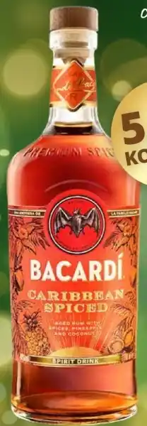 Mitra Bacardi Caribbean Spiced Rum aanbieding