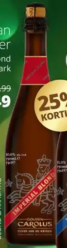 Mitra Cuvee van de Keizer Imperial Blond aanbieding