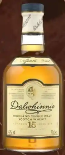 Mitra Dalwhinnie 15 Yrs Malt aanbieding
