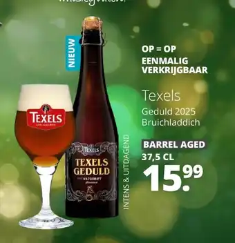 Mitra Texels Geduld 2025 Bruichladdich aanbieding