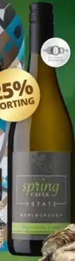 Mitra Spring Creek Sauvignon Blanc aanbieding